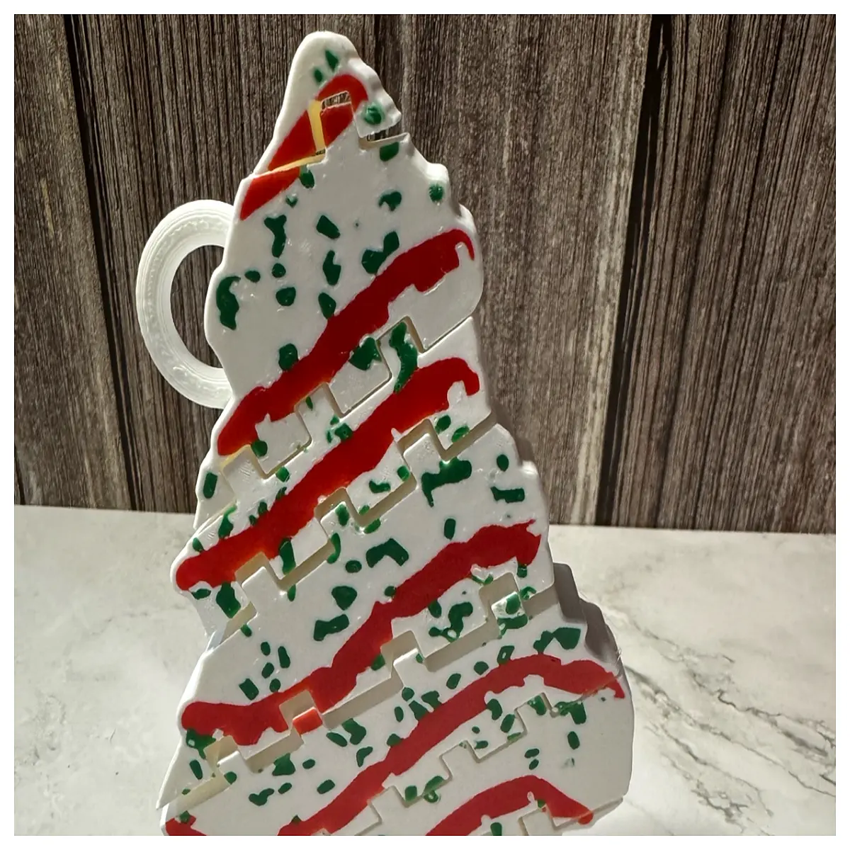 Moving Little Debbie Christmas Cake Stress Toy Fun Relief Gadget Festive Decoration Kids Puzzle Toy Christmas Gift