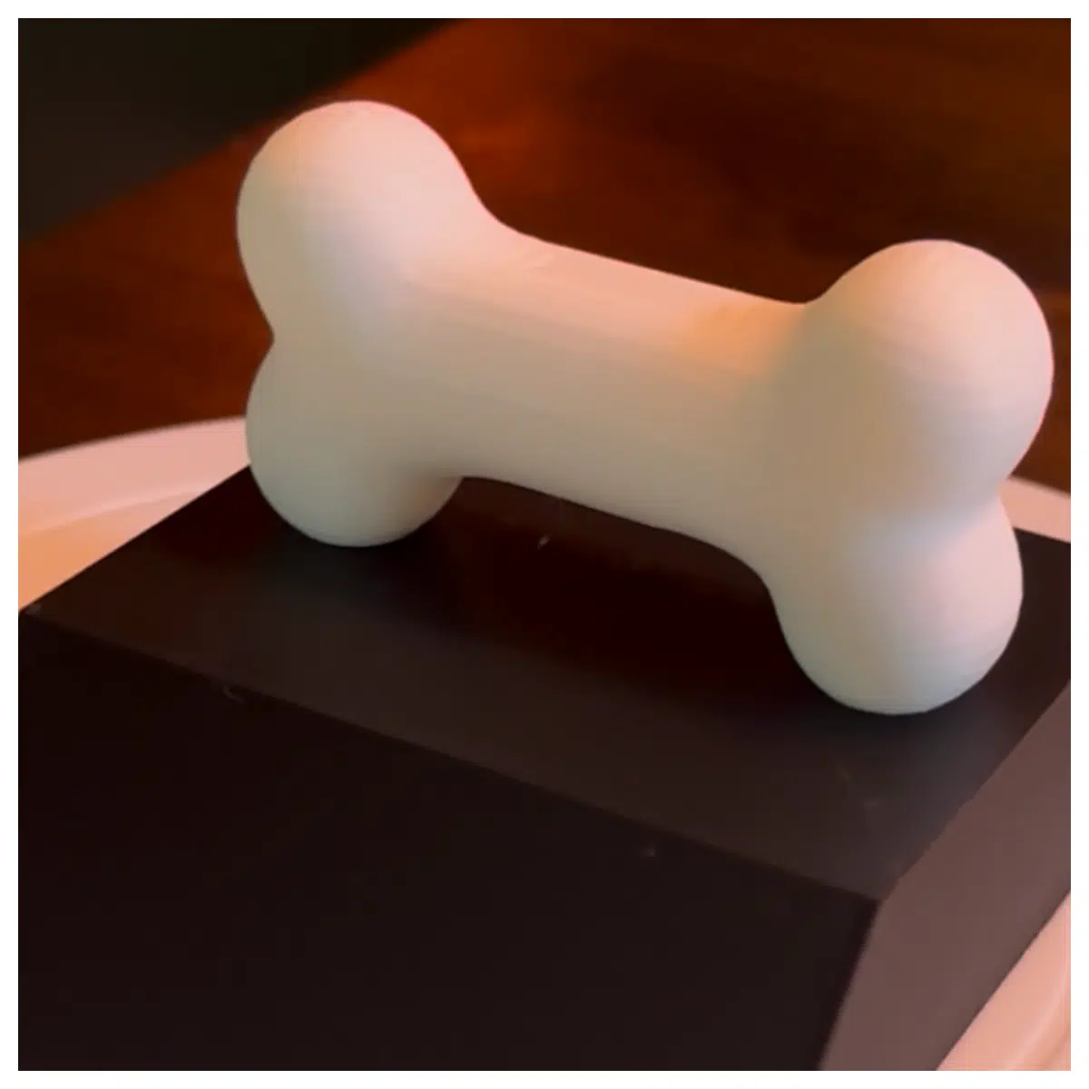 Dog Bone Trophy Pet Bone Toy Dog Training Tool Chewing Toy Puzzle Game Durable Safe