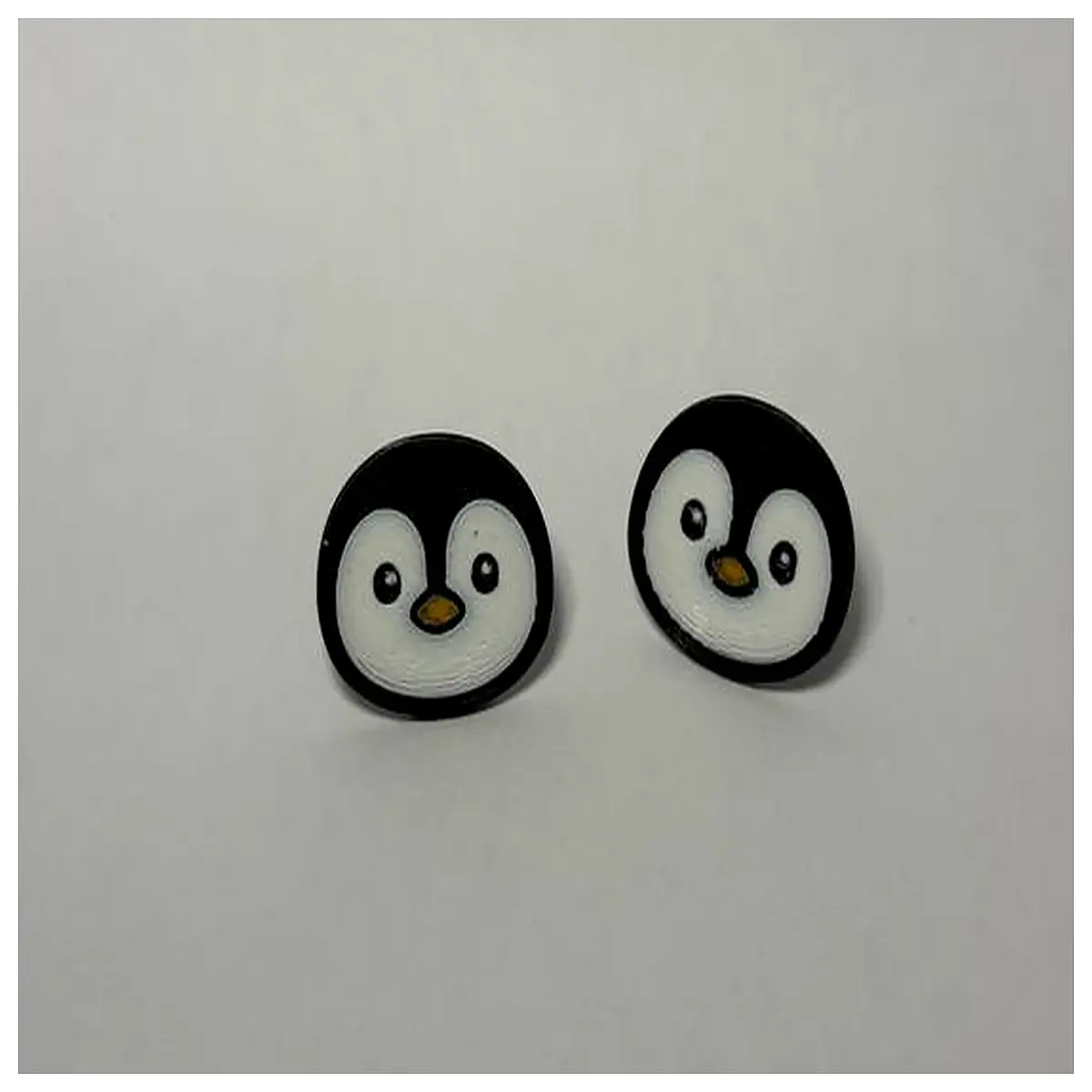 cute penguin earrings for women adorable animal stud jewelry funny bird friends kawaii polar bear style drops