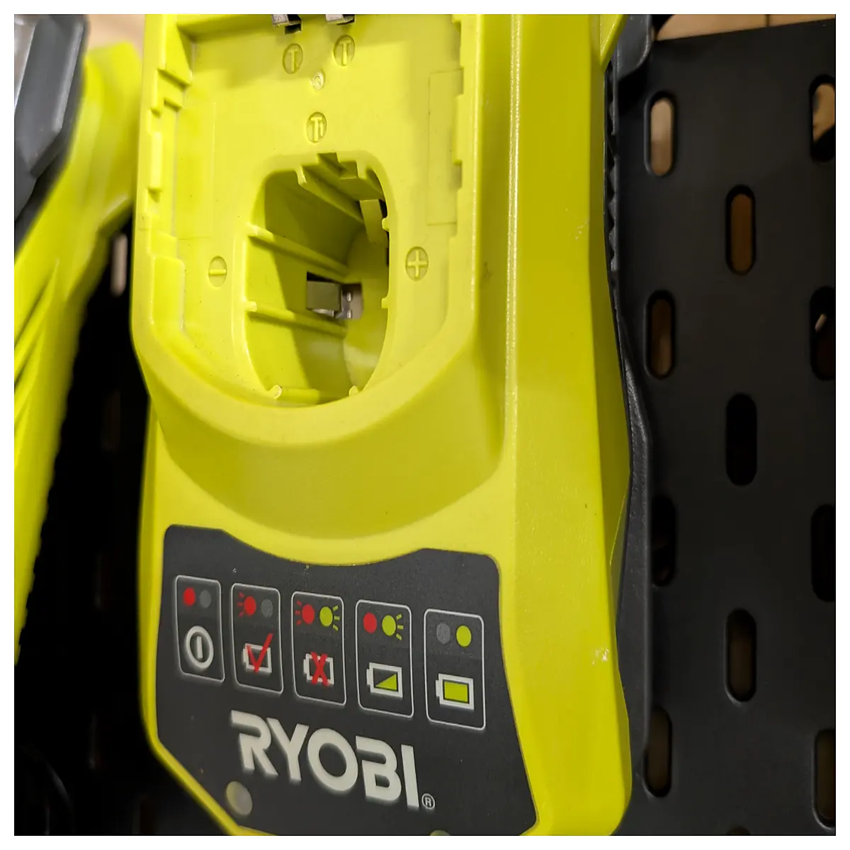 Ryobi Charger Compatible with Skadis Stand Battery Charger Tool Accessory Charging Device