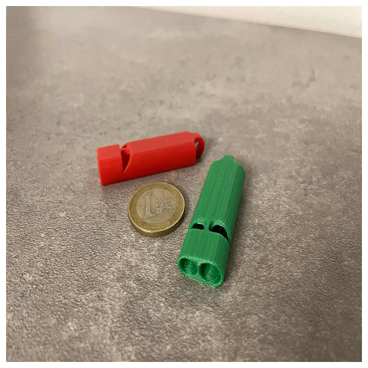 mini dual tone whistle for safety sports training police emergency survival camping hiking outdoor gear