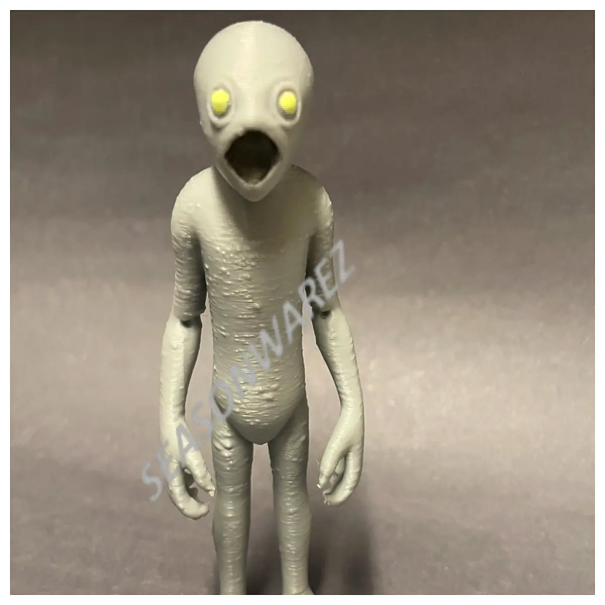 Morbid Angler Model Spiky Creature Figure Sci Fi Collectible Display Piece Desk Decoration Puzzle Toy