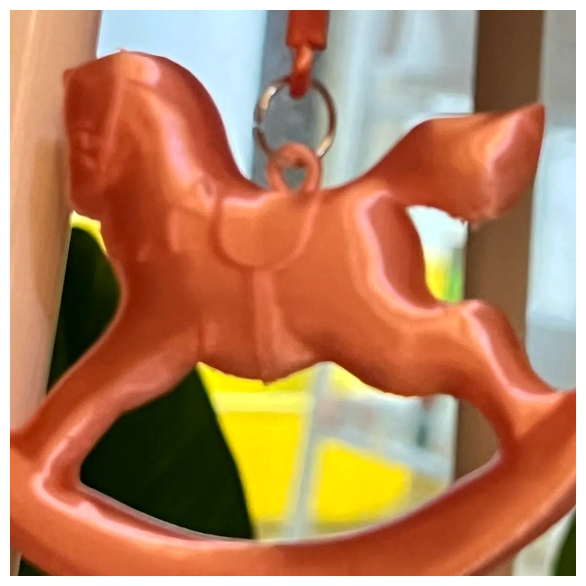Wooden Horse Pendant Decor Ornament Equestrian Figurine Desktop Display Gift Horse Charm Hanging Ornament Home Decoration