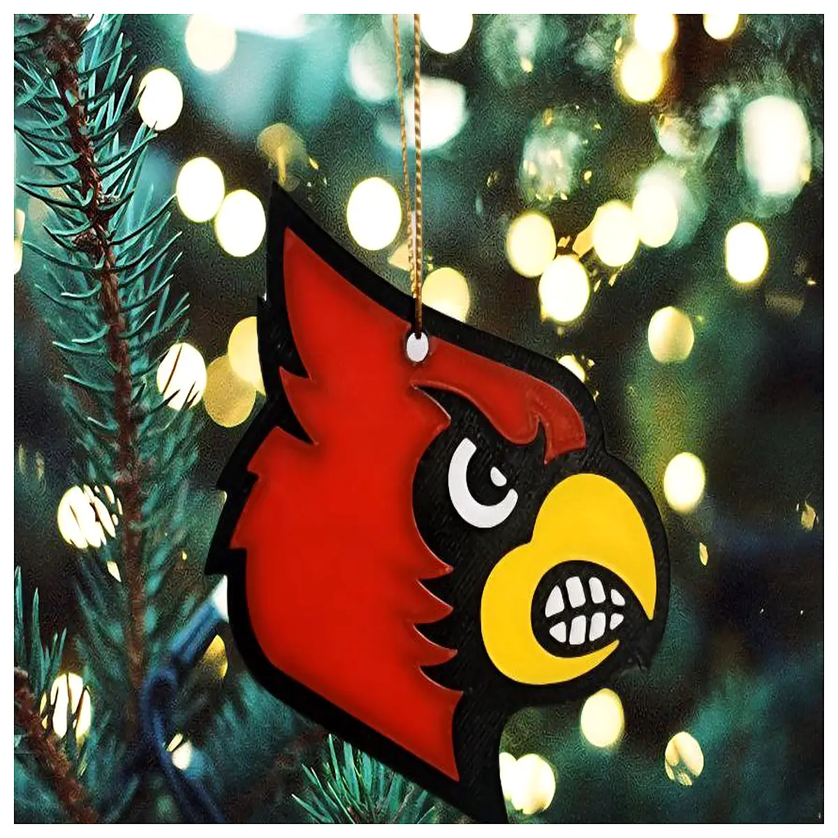 Louisville Cardinals Christmas Decorations Holiday Decor Christmas Ornament Christmas Tree Accessories Cardinals Theme Decor
