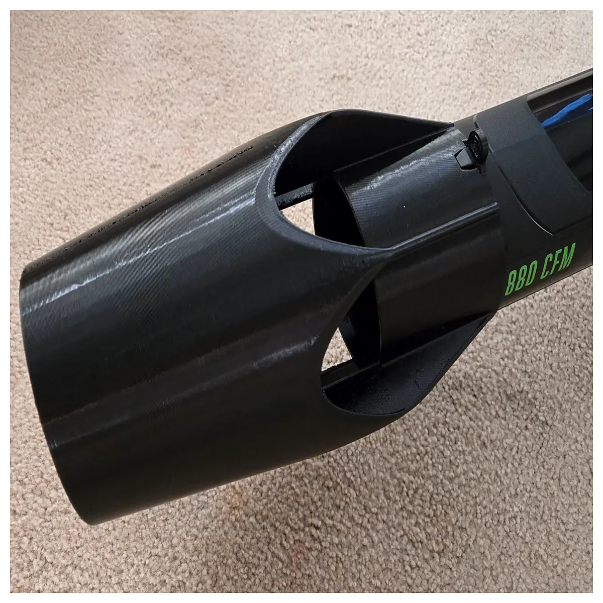 EGO 880 Cordless Blower Dryer Venturi Nozzle Blowing Accessories Dryer Attachments Blowing Tool Parts