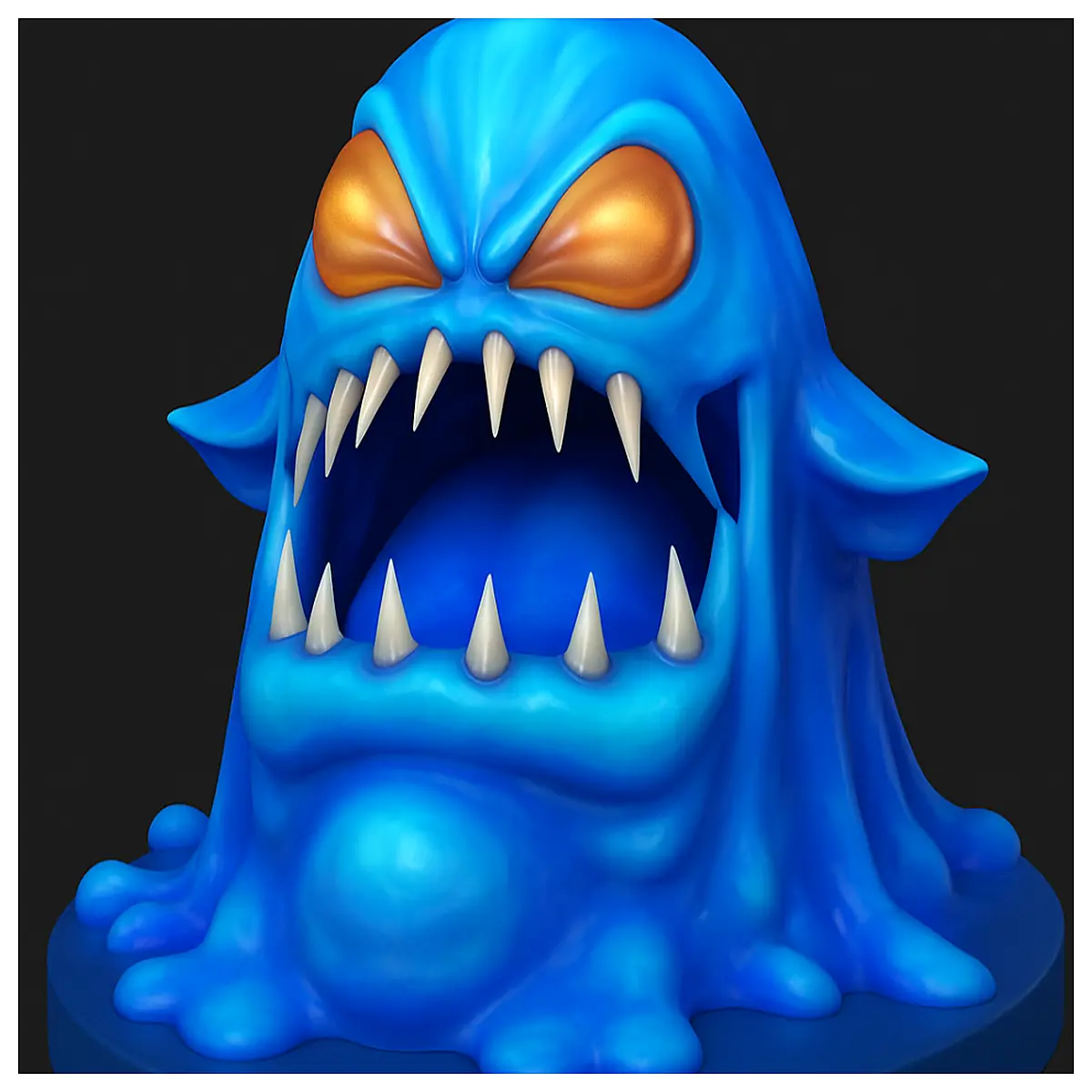 VIII Blobra Model Figure Collectible Toy RPG Collectible Game Accessory Figure Collectible Item