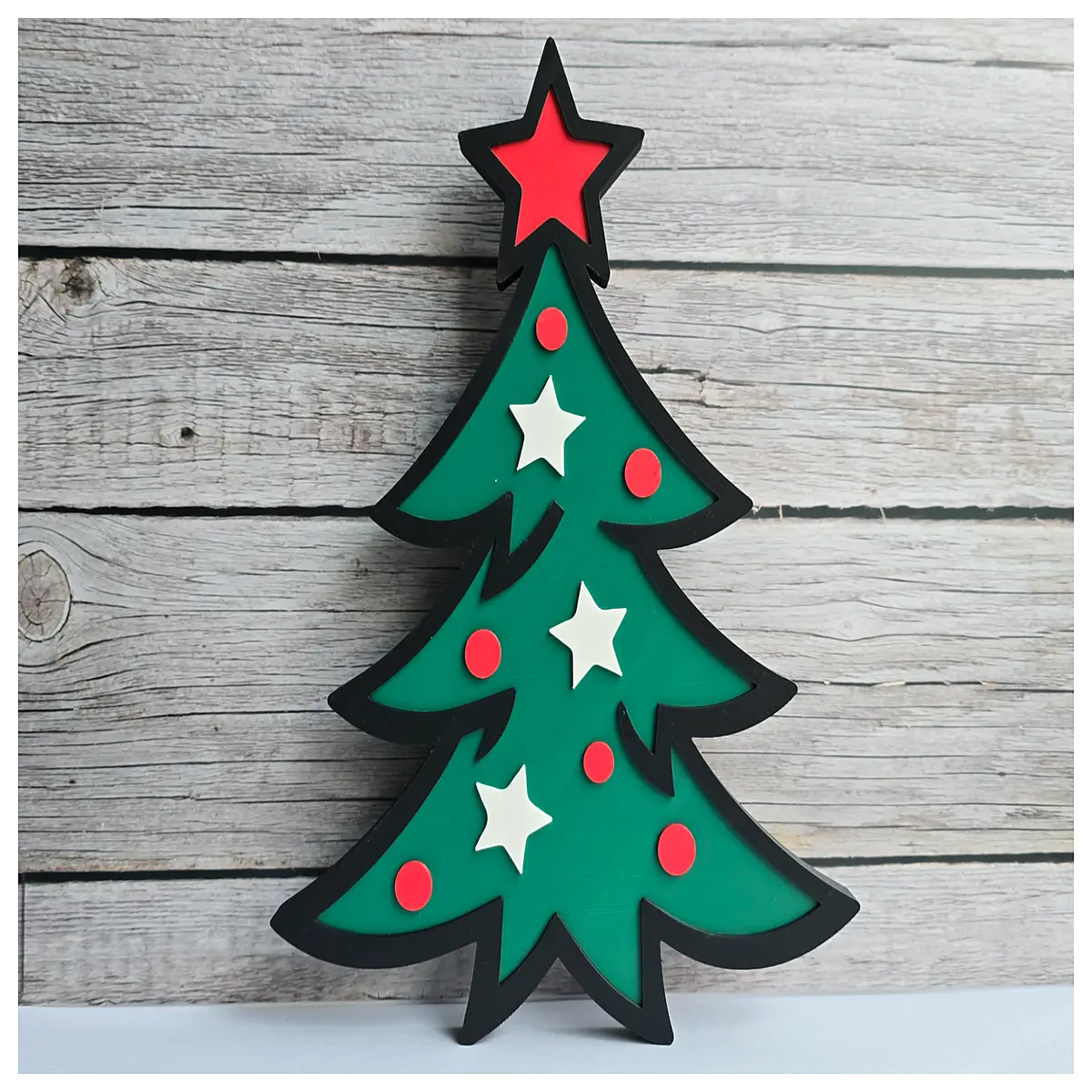 christmas tree ornaments magnetic signs holiday decor hanging tags