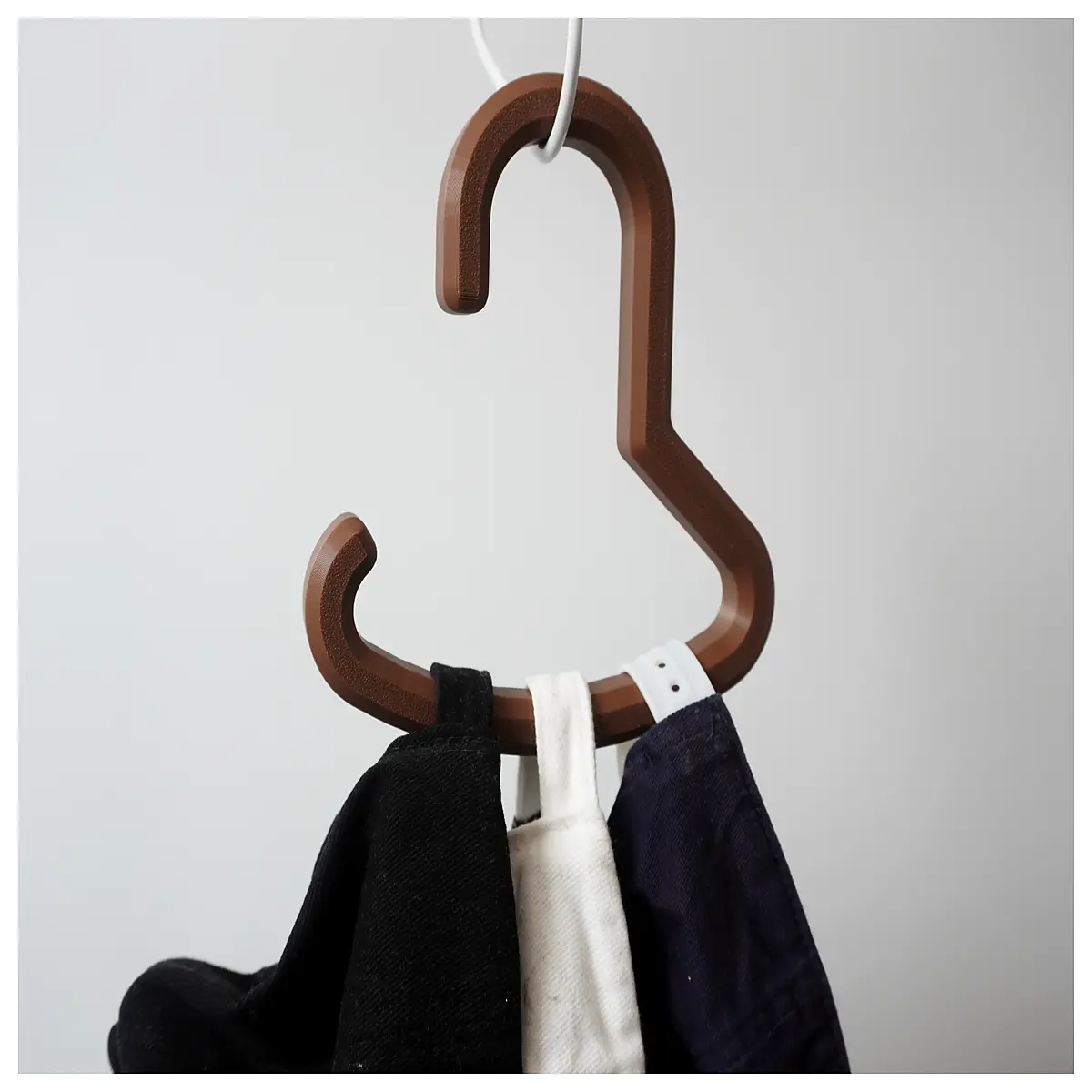 Hat Closet Organizer Shelf Hanging Hat Rack Wall Mounted Storage Box Indoor Cap Holder Home Storage Solutions