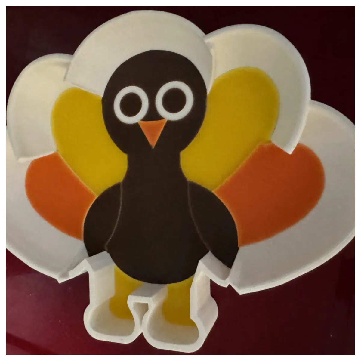 Turkey Candy Dish Festive Holiday Decoration Christmas Gift Box Candy Bowl Party Decoration Holiday Candy Collection