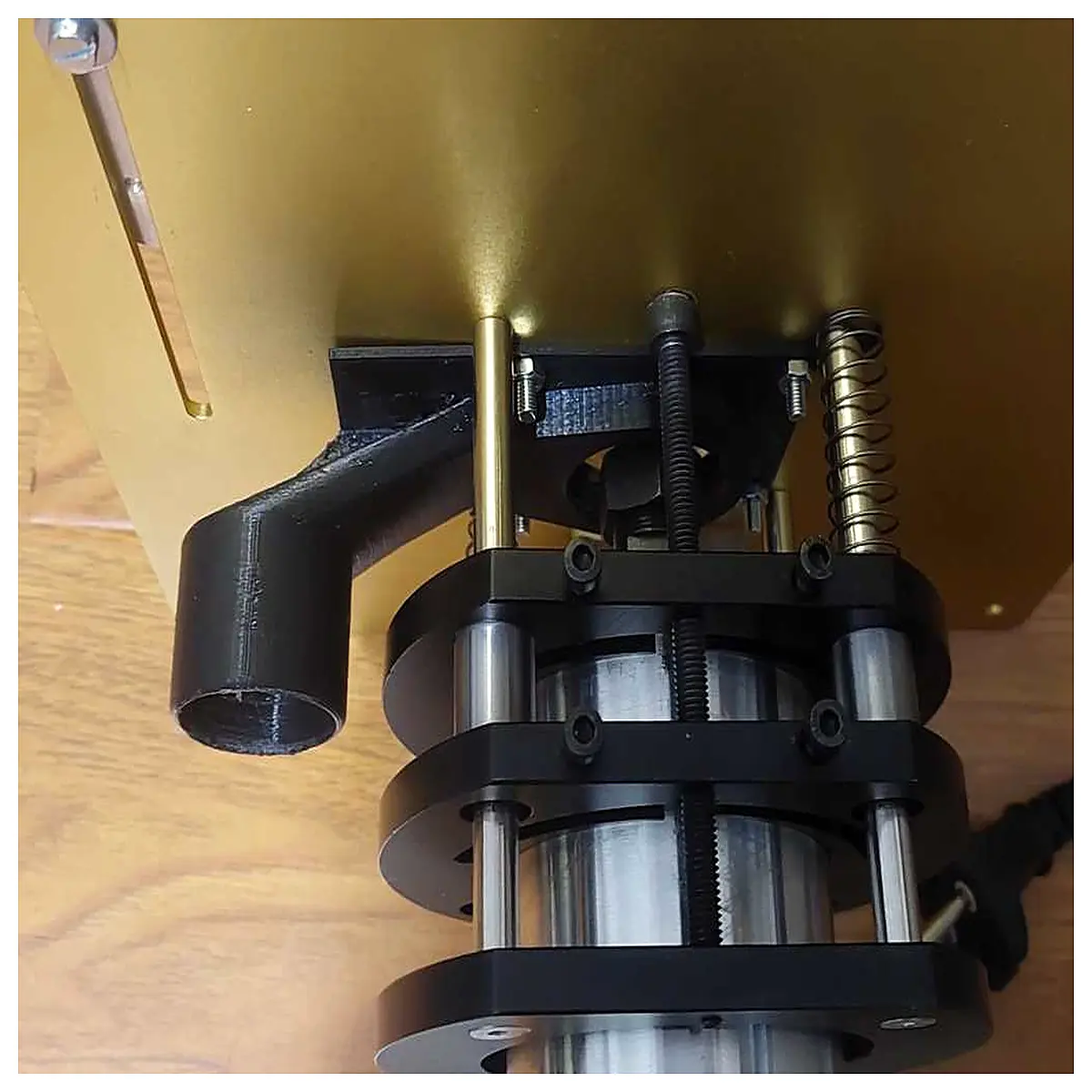 collector for adjustable edge trimming machine table woodworking cnc extraction system