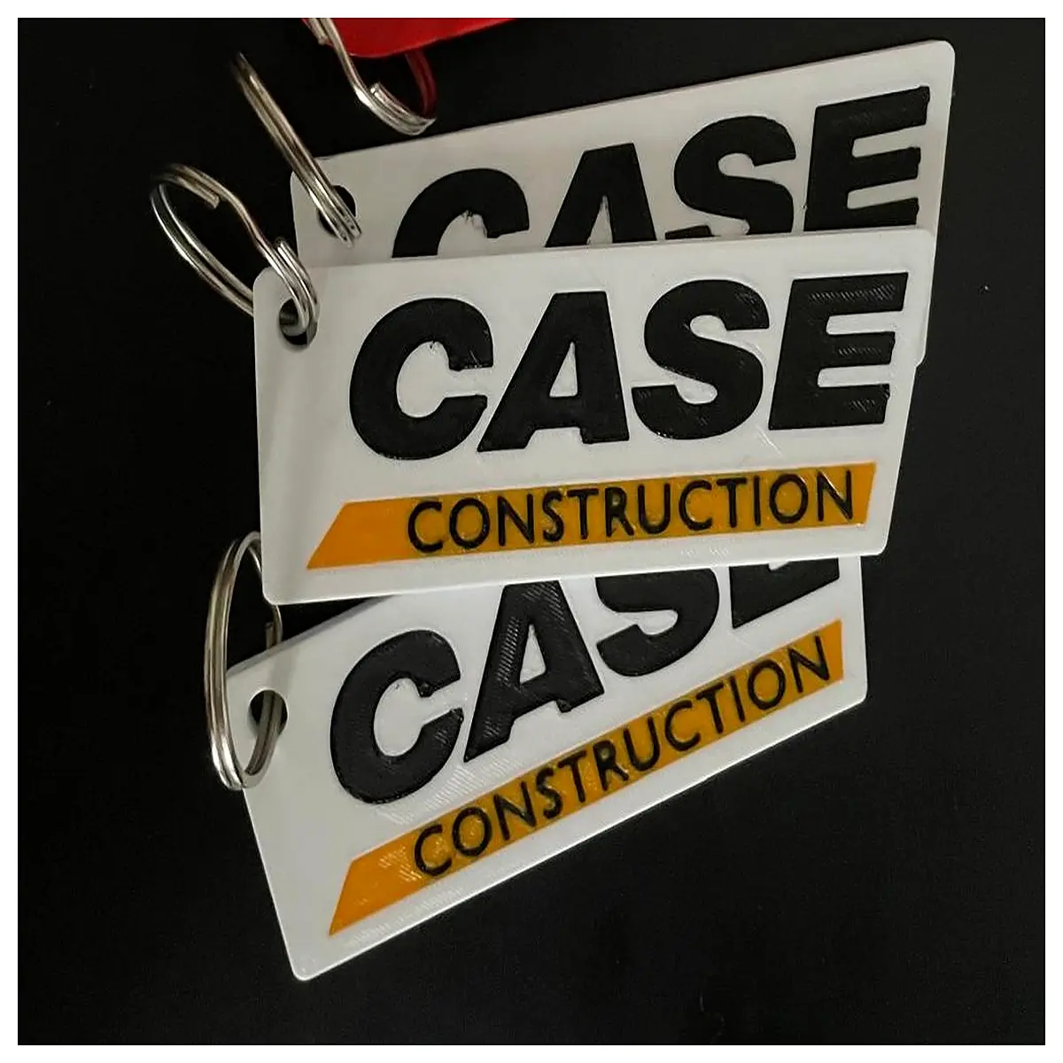 Construction Key Chain Builder Tool Keychain Professional Badge Construction Safety Accessory Project Keyring