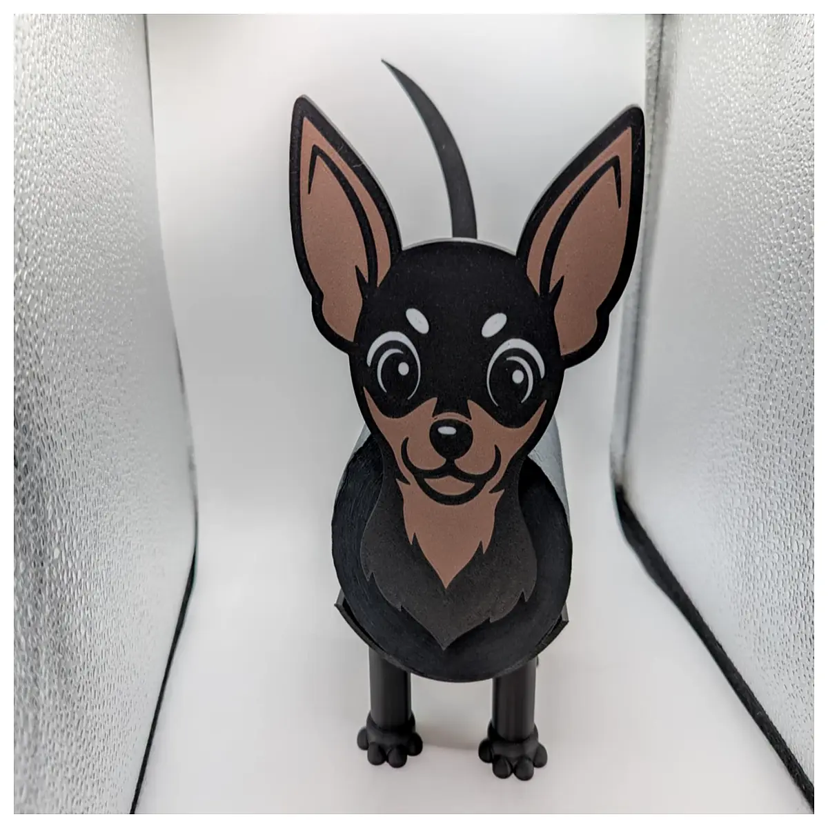 Dog Paper Dispenser Pet Toilet Paper Holder for Dogs Rats Quick Clean Access Pet Supplies