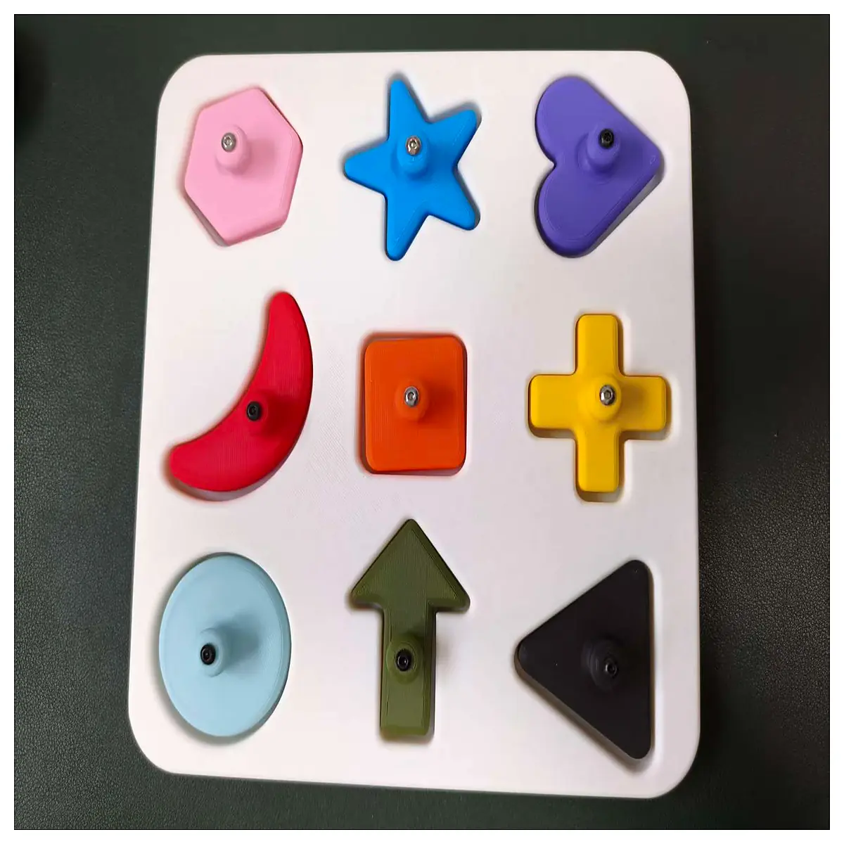 Kids Shape Puzzle Toy Early Learning Cognitive Development Shape Sorting Games for Toddlers Educational Puzzle