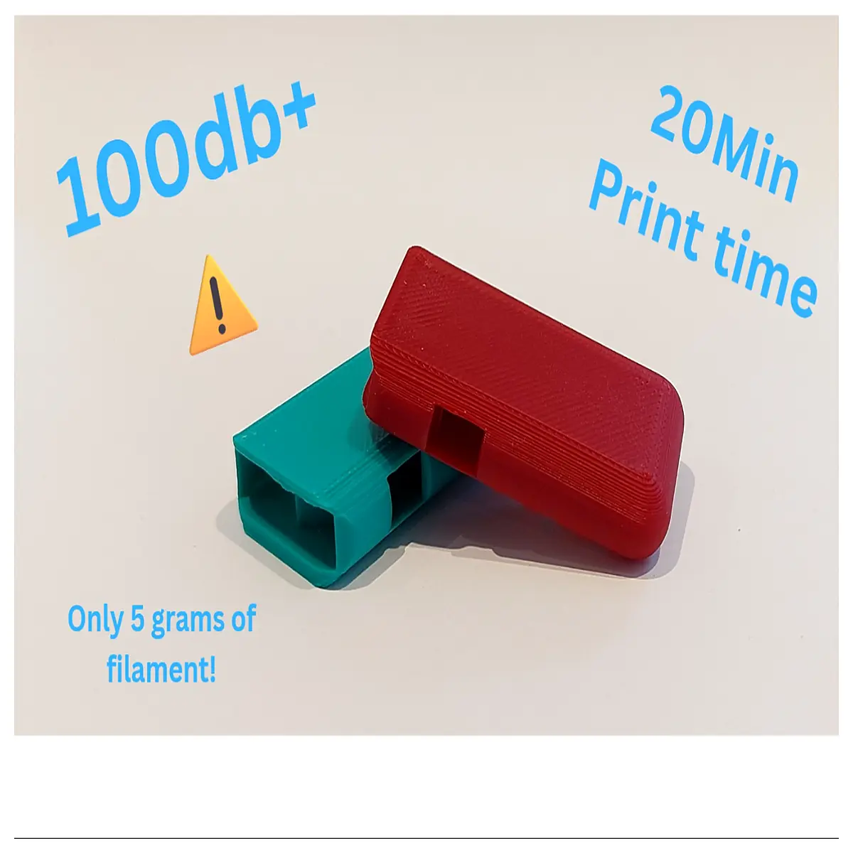 100db Pocket Whistle Emergency Signal Whistle Survival Training Kids Toy Loud Alert Outdoor Signaling