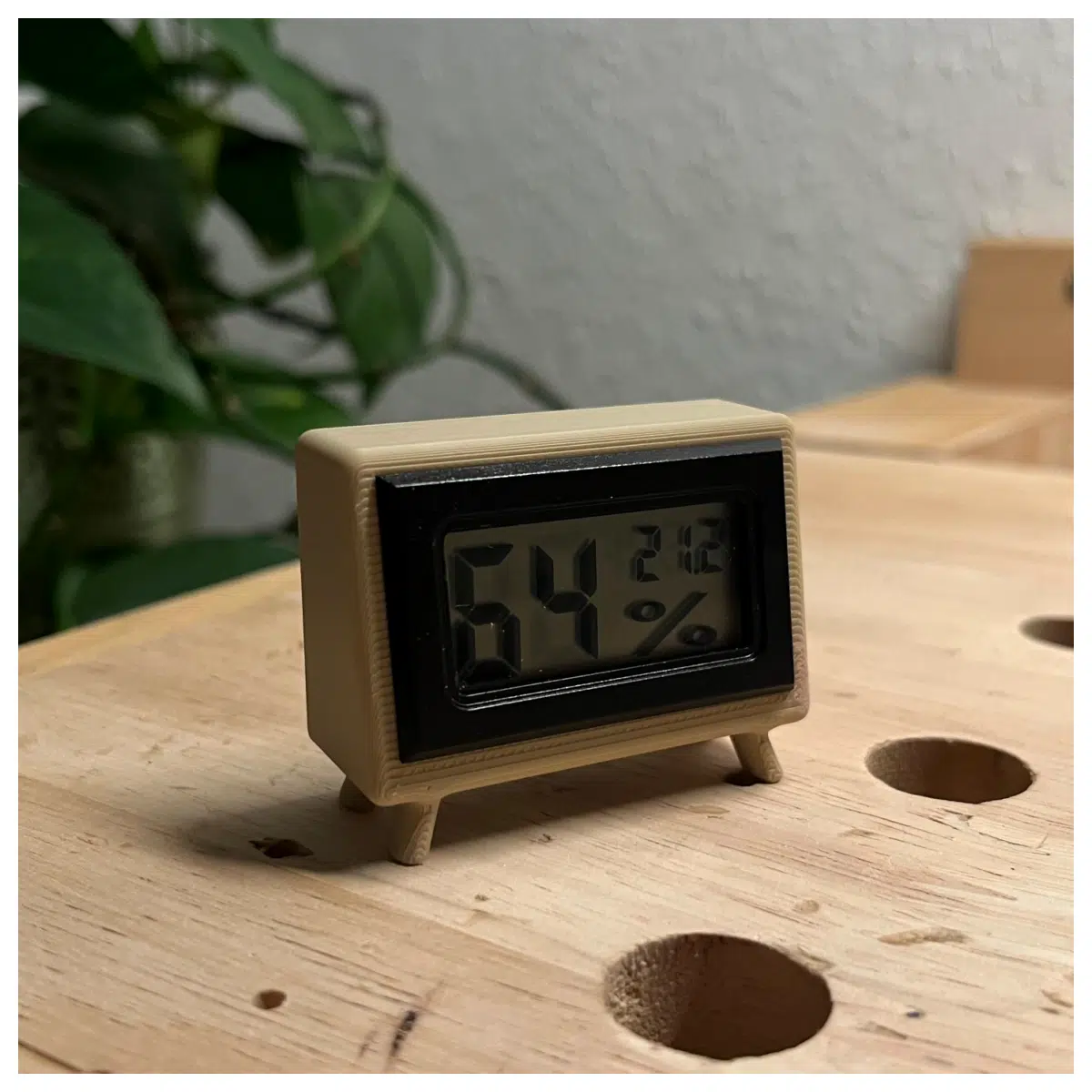 Hygrometer Housing Replacement Sensor Case Measurement Accessories Electronic Hygrometer Shell Repair Parts