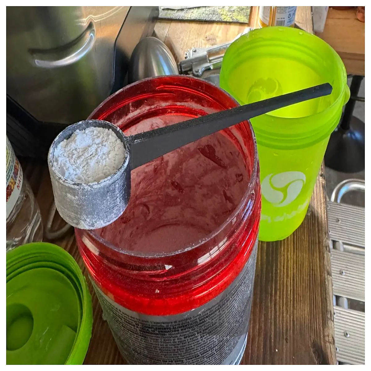 15g Protein Muscle Gain Pure Creatine Scoop Sports Supplement Strength Boost Fast Absorption