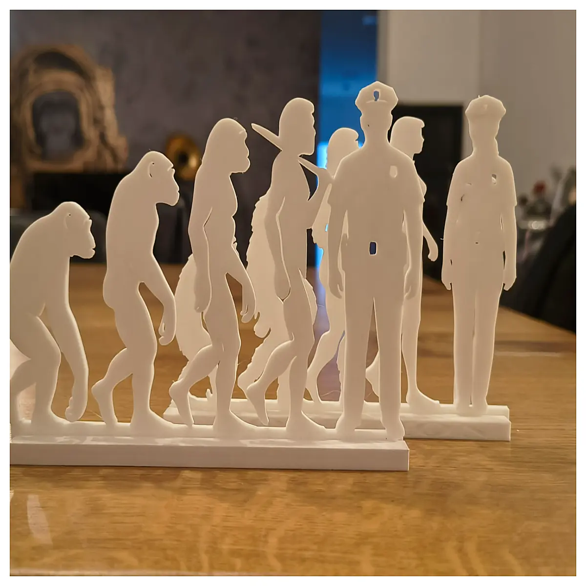 Human Evolution Police Male Officer Female Evolution Theory Human Development Law Enforcement Research Human
