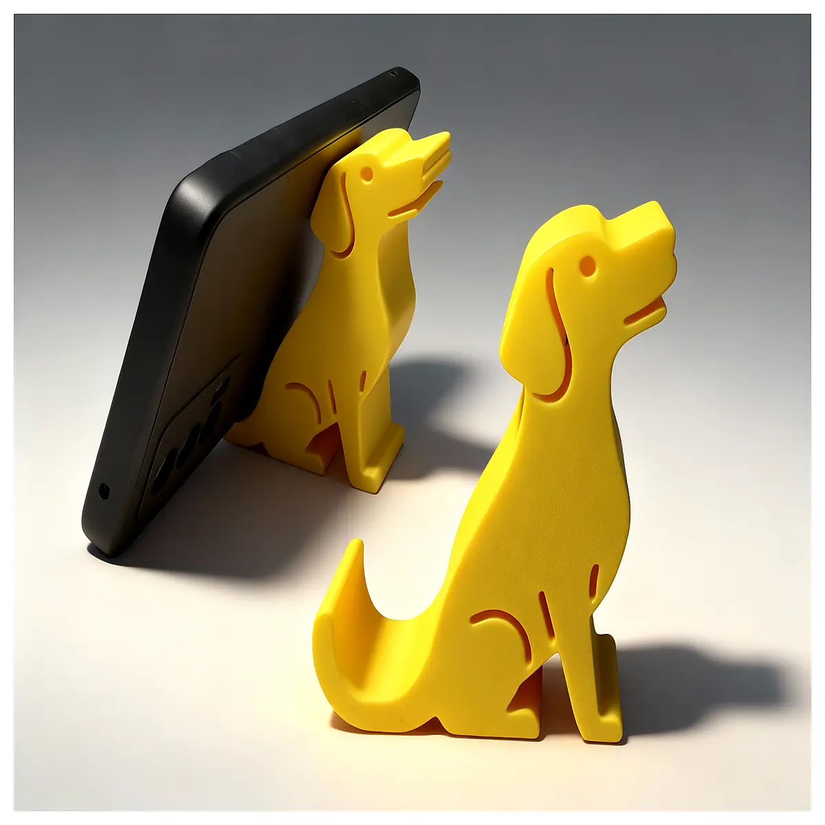 Phone Holder Pet Stand Stable Phone Stand Printing Stand Mobile Holder Easy Print No Support Dog Stand