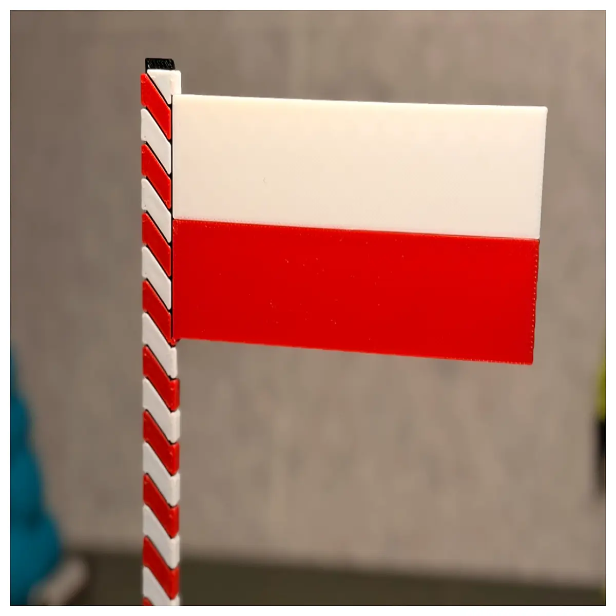 Poland Flag Stand Decorative Pole Flag Display Holder Outdoor Indoor Decoration Flag Stand Accessories