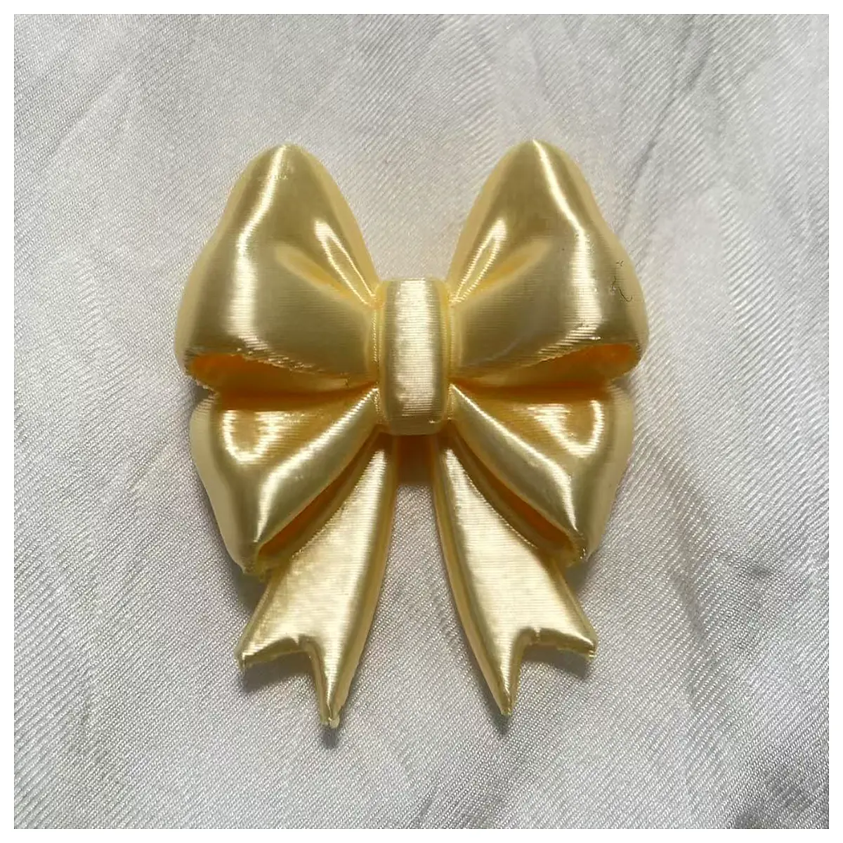 3D Double Bow Hair Accessories Girls Birthday Gift Realistic Silk Hair Clips Decoration Double Bow Hair Ornament