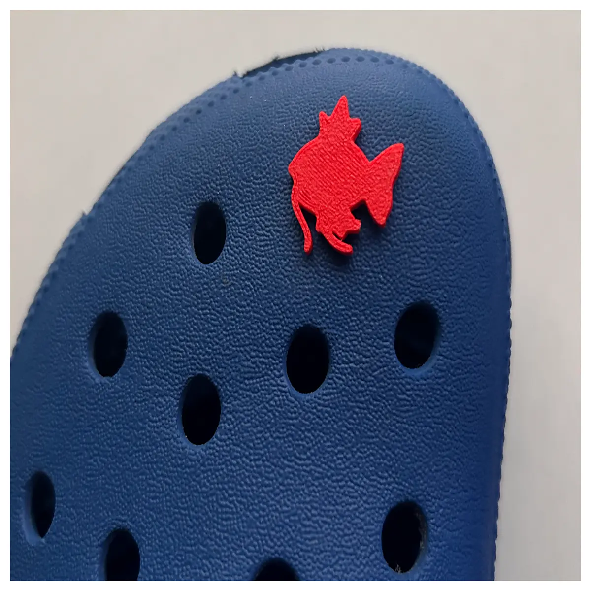 Carp King Hanging Charms Fish Shaped Shoe Decoration Hole Shoe Accessories Hanging Hook Home Cute