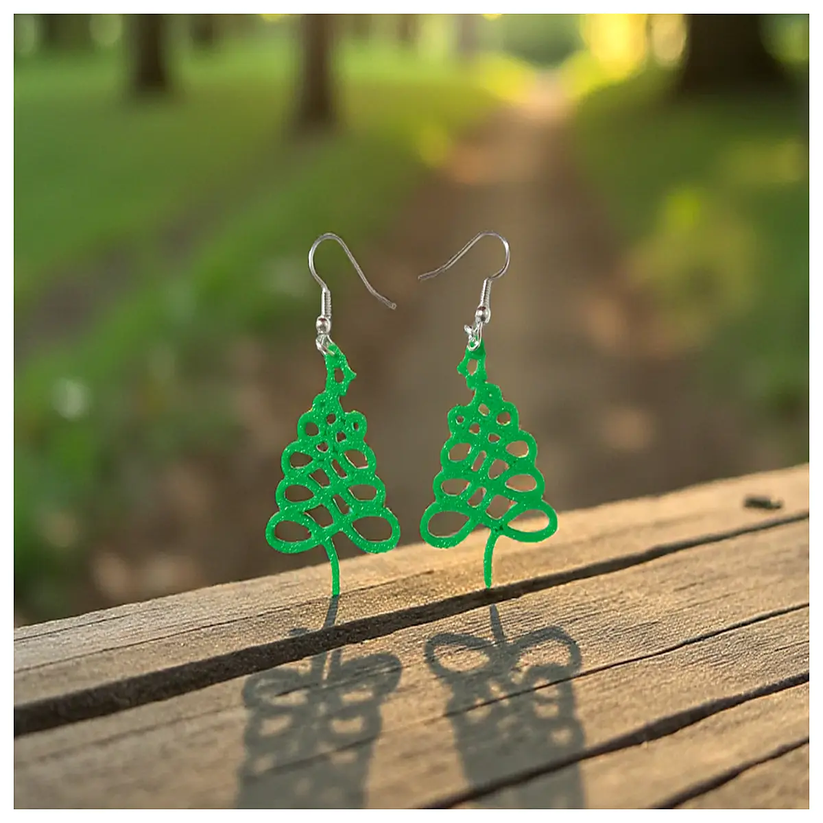 Delicate Christmas Tree Earrings Festive Jewelry Women s Xmas Gift Ornament Earrings Holiday Accessories