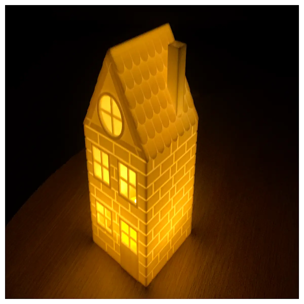 votive candle holder glass house mini tea lantern home decor table centerpiece