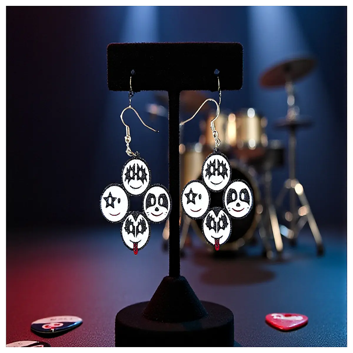 Mini Kiss Earrings Girls Cute Teenager Gift Kiss Shaped Earring Romantic Present Sweet Jewelry Trendy Earrings