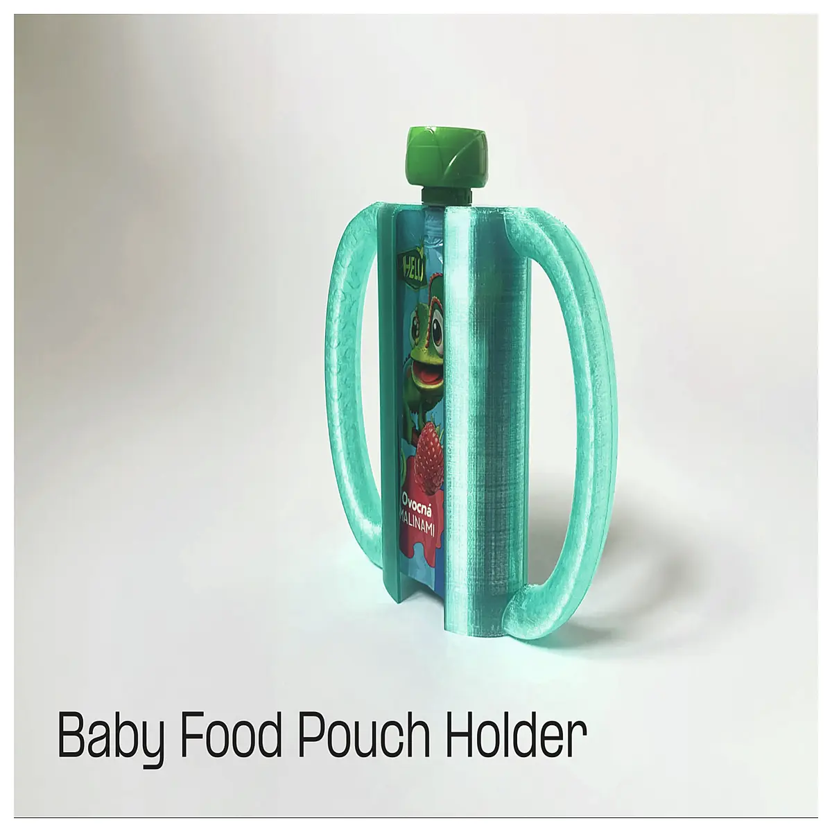 Baby Food Pouches Holder Stand Infant Feeding Support Mealtime Accessory Pouches Organizer