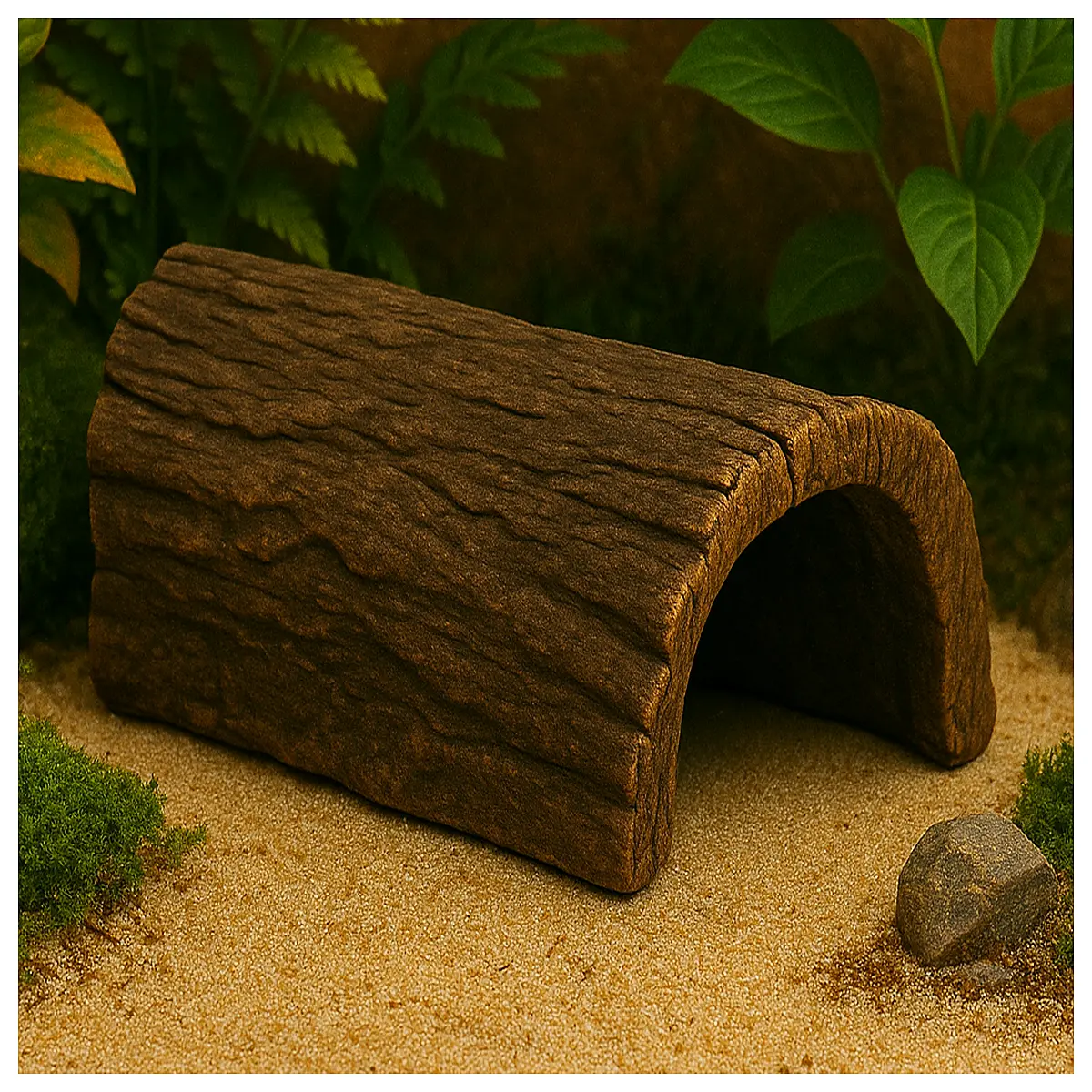 aquascape decor adjustable scaleable resin rocks plants painting diy aquarium decoration custom color landscape