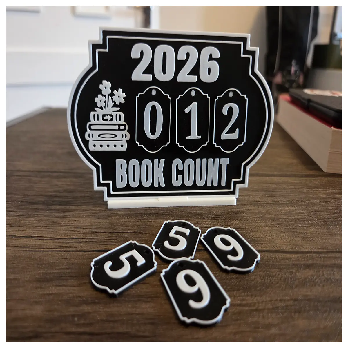 Reading Counter 2026 Book Lovers Track Reading Habits Present for Readers Boost Your Reading