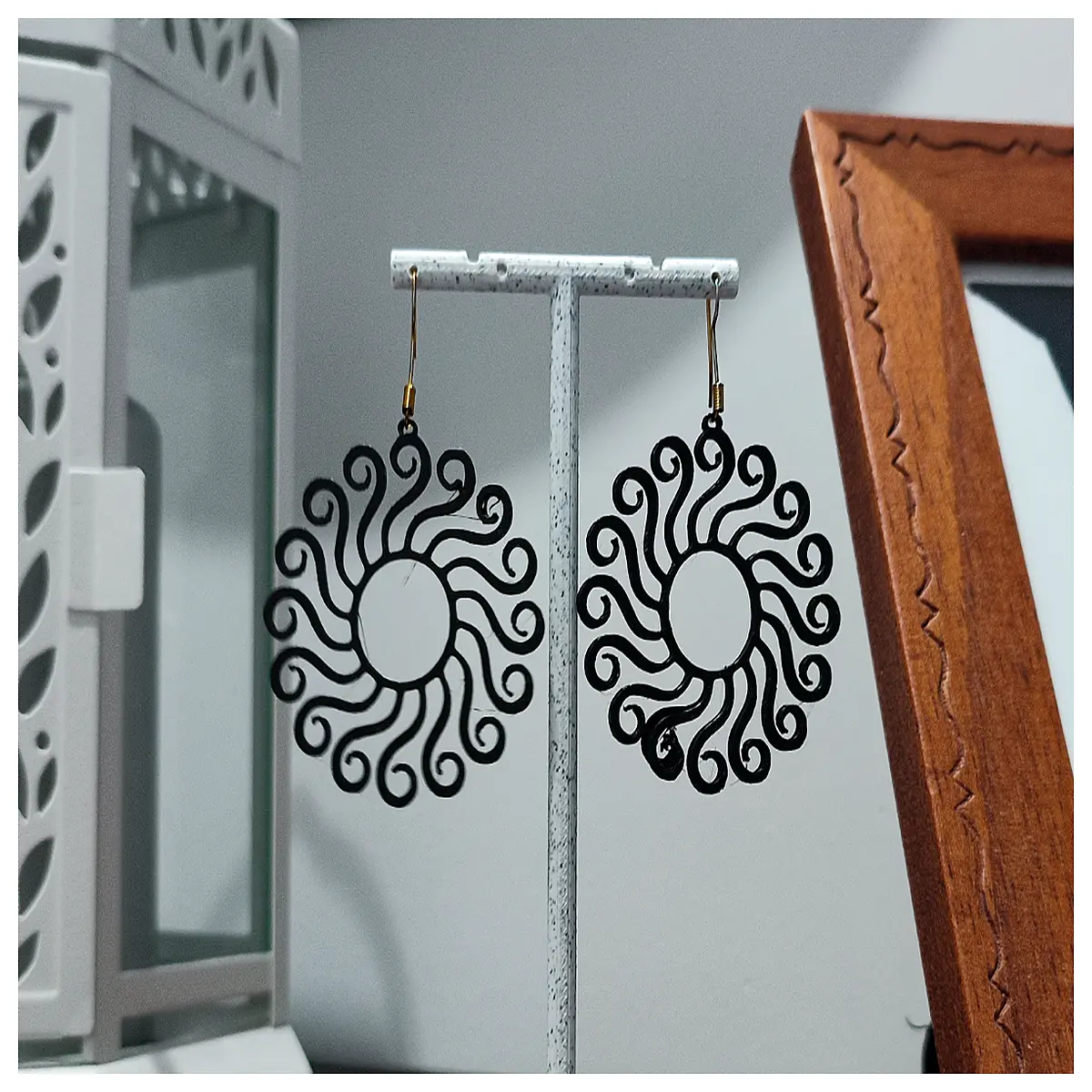 Sun Ripple Earrings Women s Style Shimmer Gradient Earring Party Gift Elegant Trendy Jewelry