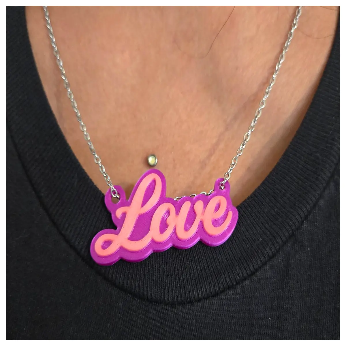 Pendant Necklace Women s Charm Necklace Romantic Gift Anniversary Gift Love Jewelry Simple Design