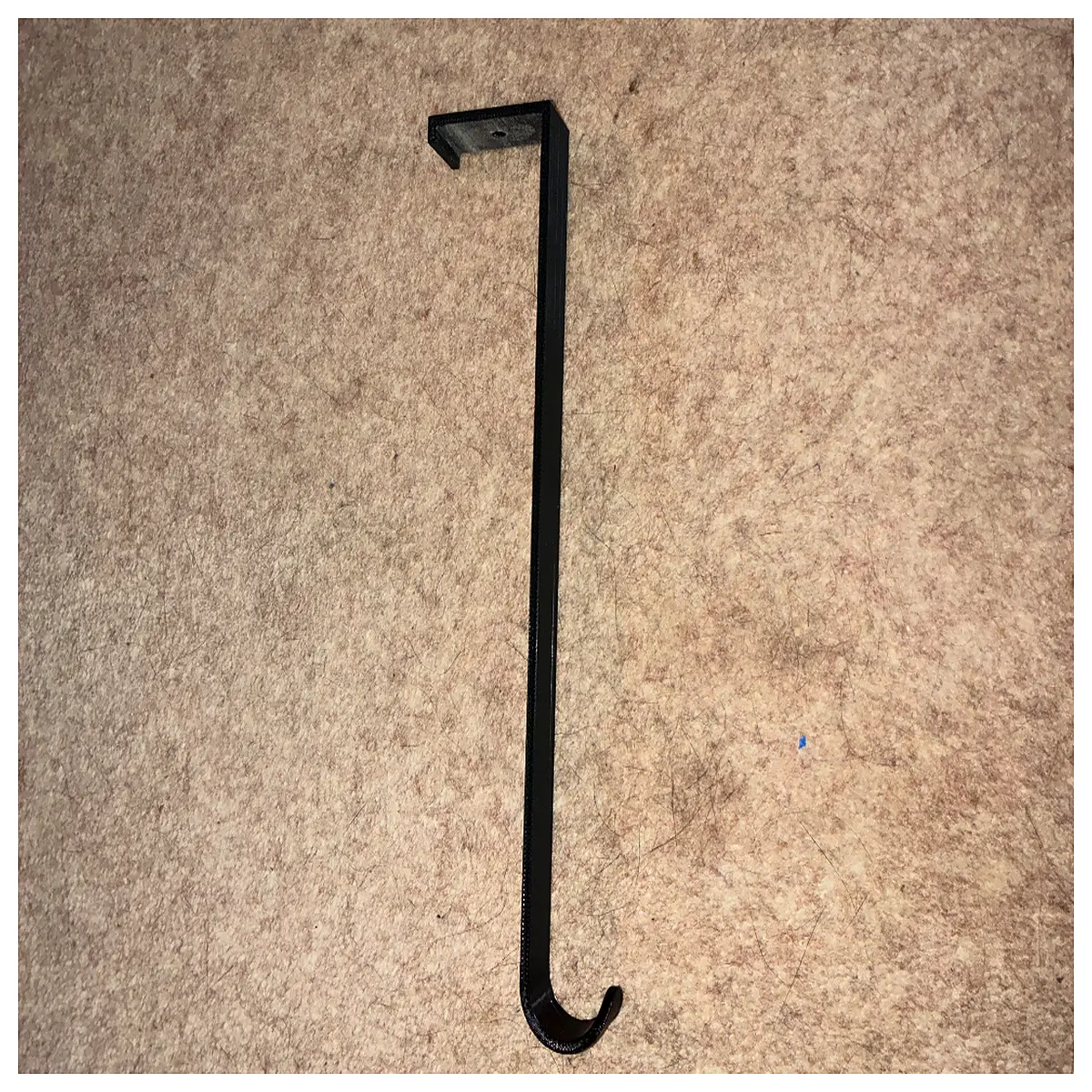 duty over door hook organizer for coats hats bags with non slip rubber pads no drill installation