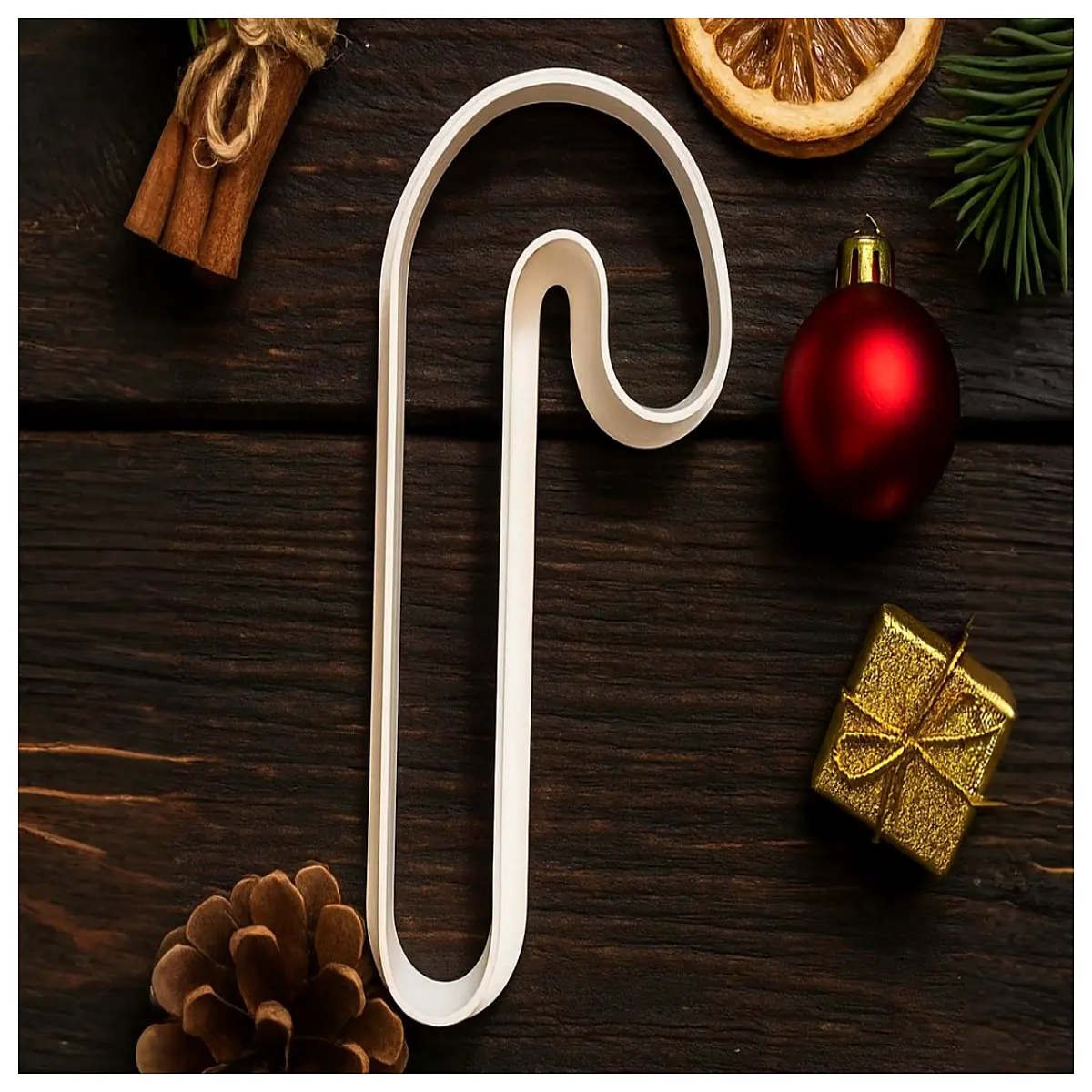 candy cane cookie cutters set stainless steel holiday baking stamps for sugar dough