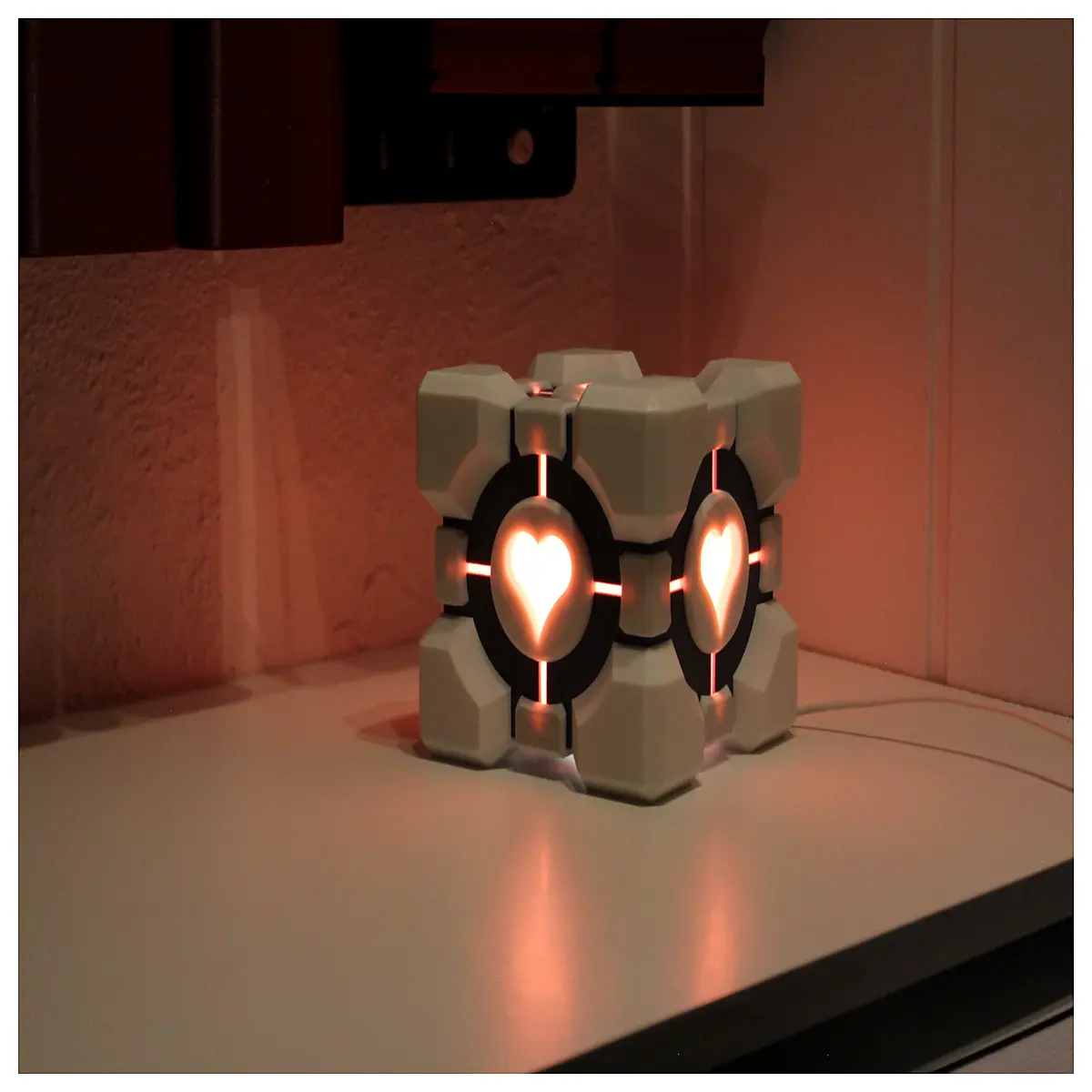 Portal Companion Blocks Lighting Set Game Decoration Scene Accessories Character Models Anime Props Popcorn Toy Accessories Scene Setup