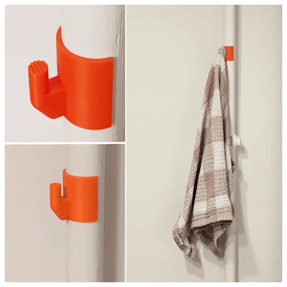 Adjustable C Clamp Hooks Wall Mounting Hanging Decorations Home Organization Versatile Hanger Easy to Use