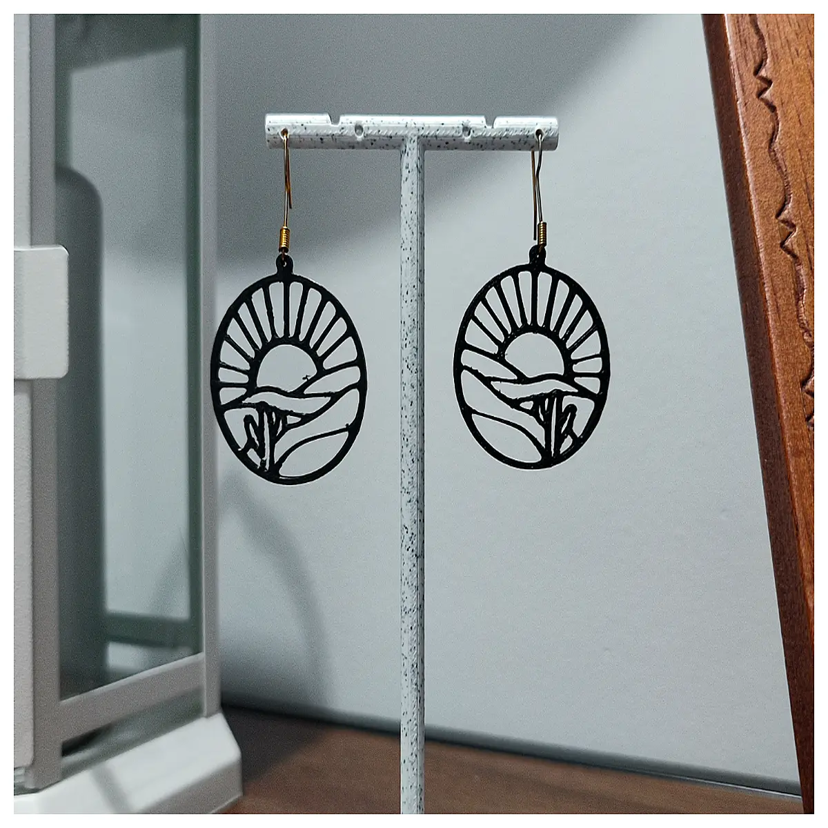 Desert Dawn Earrings Women s Style Morning Earrings Minimalist Design Elegant Accessories Personality Trendy Earrings Jewelry Accessories