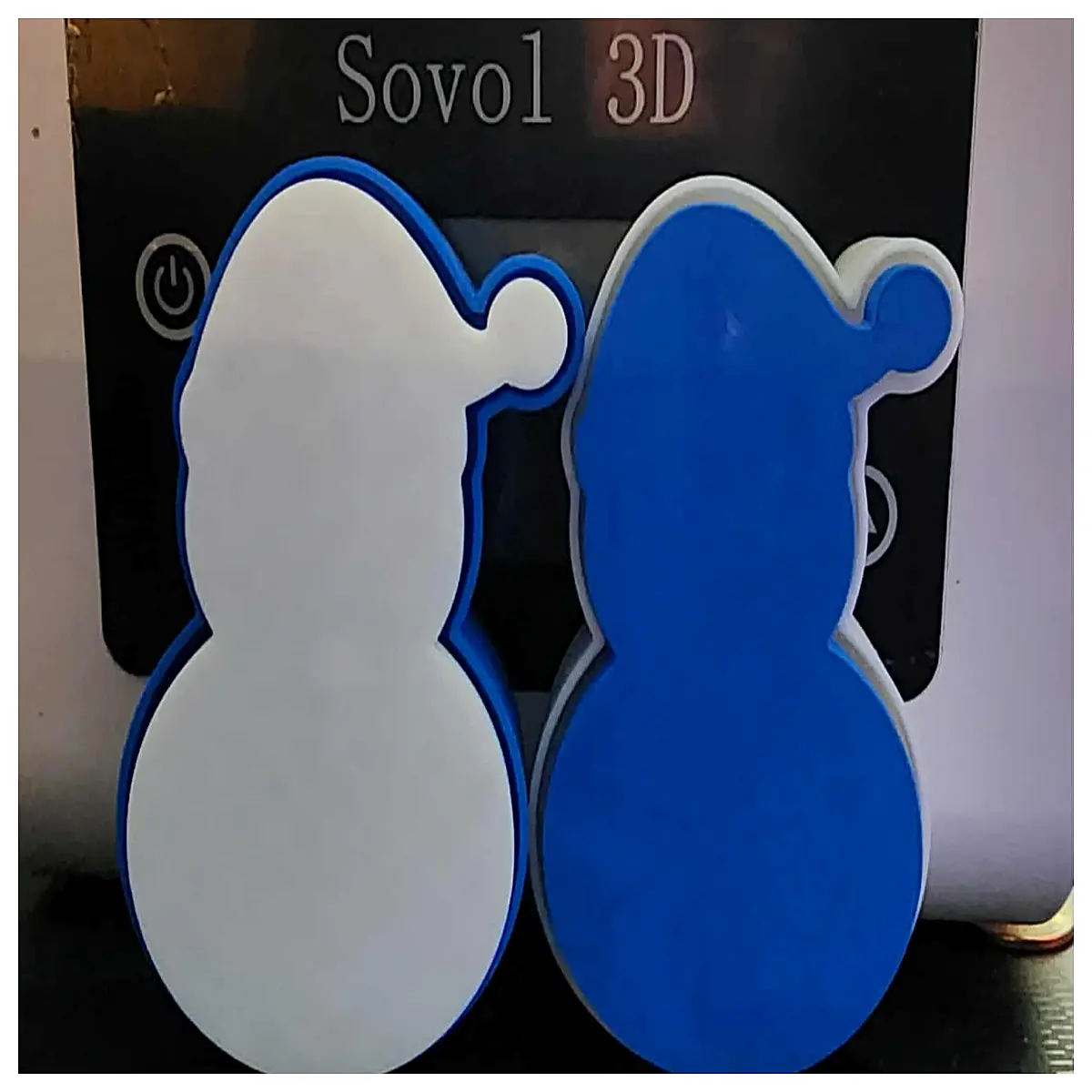 Snowman Click Relief Toy Stress Relief Toy Fun Puzzle Desk Display Decompression Tool Kids Toy
