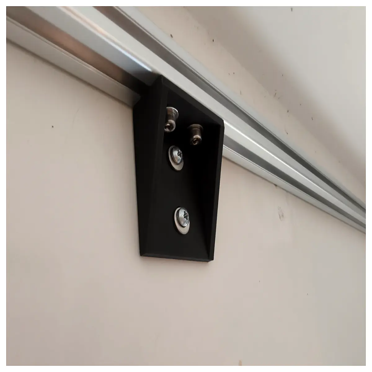 30 Profile Wall Mounting Angle Bracket Curtain Rail Hooks Wall Decoration Wall Fixing Accessories