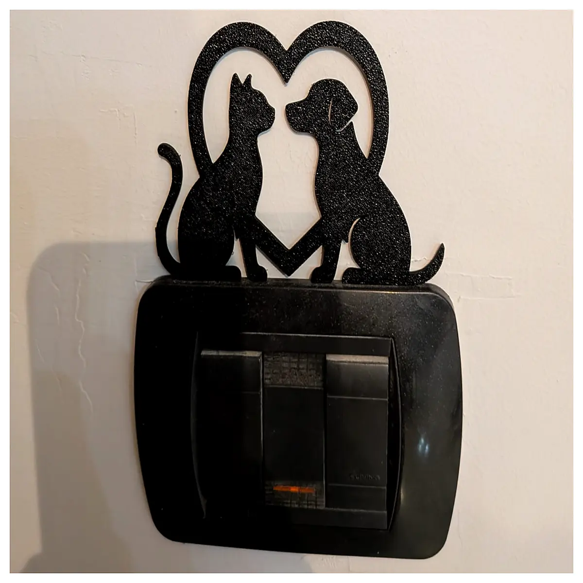 cute cat and dog love gifts for pet lovers adorable feline canine friendship decor best friends animal theme merchandise
