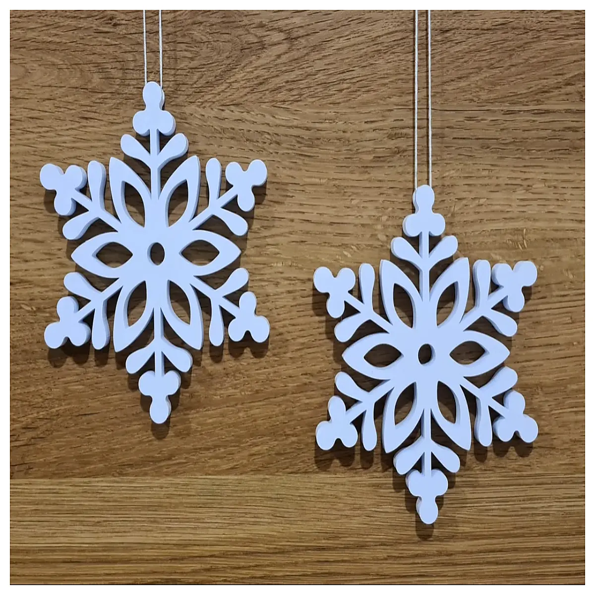 Snowflake Christmas Decorations Festive Holiday Ornaments Christmas Gift Snowflake Design New Year Decor Christmas Tree Accessories