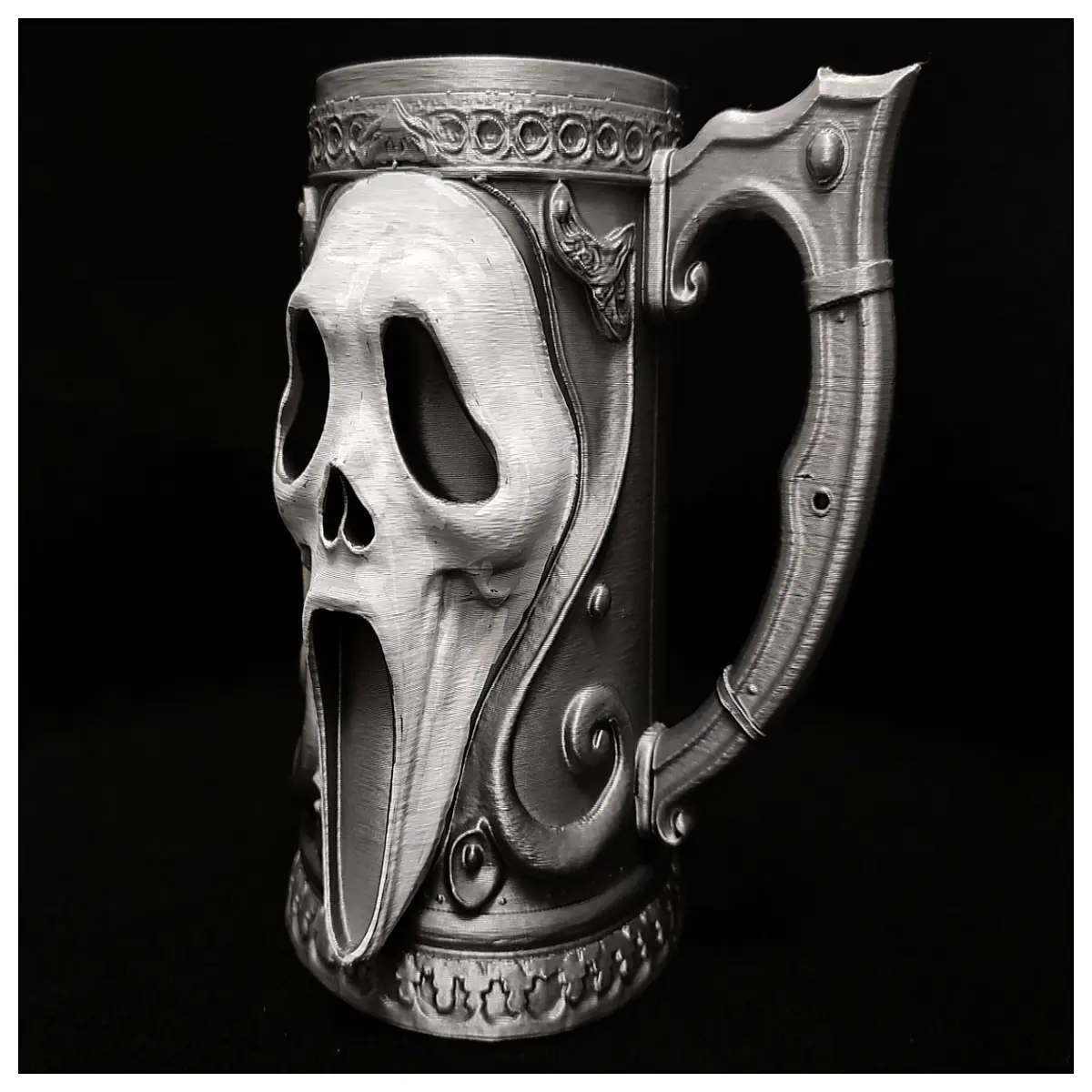 Ghoul Face Mug Ceramic Coffee Cup Spooky Ghost Design Desk Decoration Gift Idea Halloween Decor