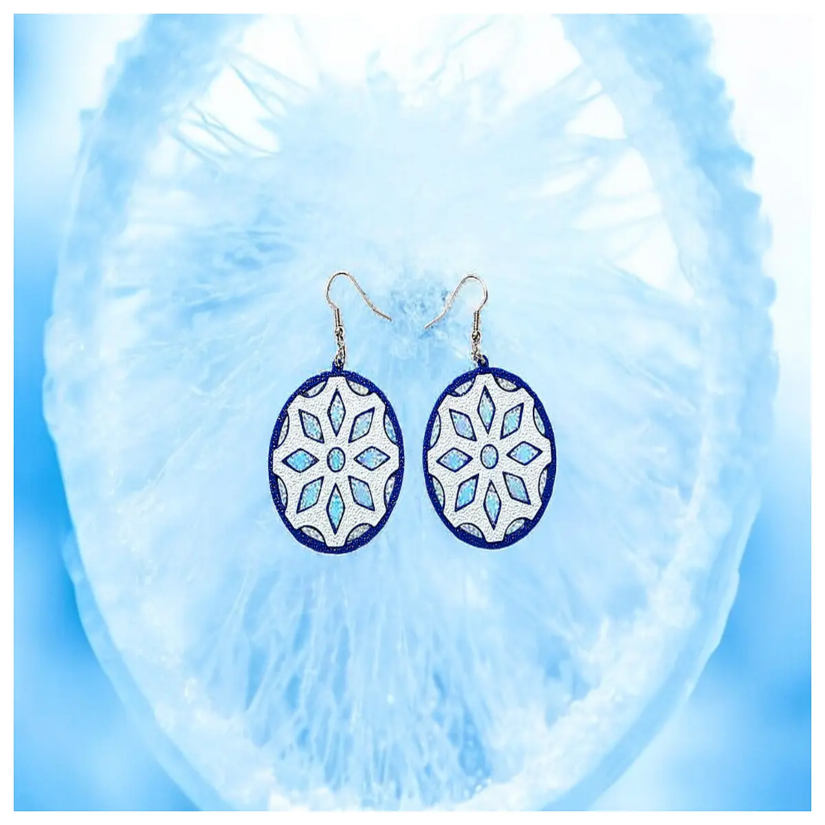 Ice Rim Earrings Women s Style Simple Fashion Elegant Earrings Ice Point Ear Hooks Trendy Earrings