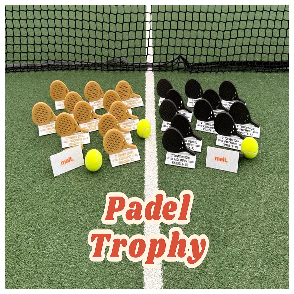 Padel Trophy III Competition Awards Prizes Tournament Recognition