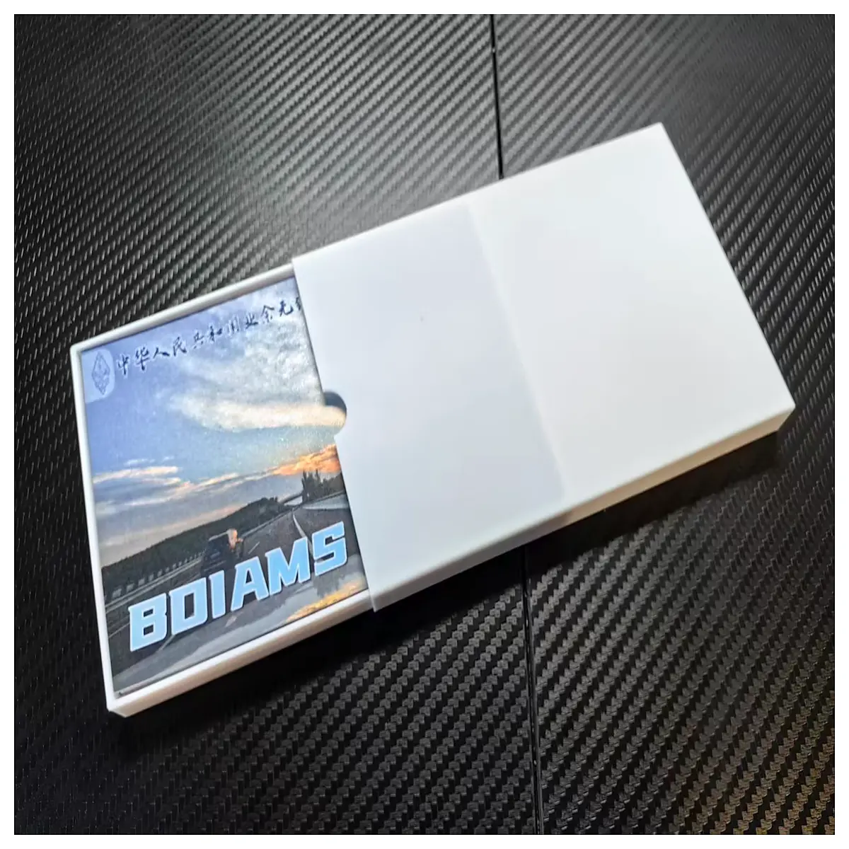 QSL Card Box 14090 Ham Radio QSL Card Storage Box Frequency Card Collection Signal Reception Box RF Enthusiast Accessories
