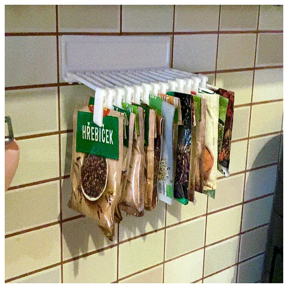Spice Rack Organizer Wall Mounted Spice Display Shelf Kitchen Spice Storage Solutions Spice Holder Accessories