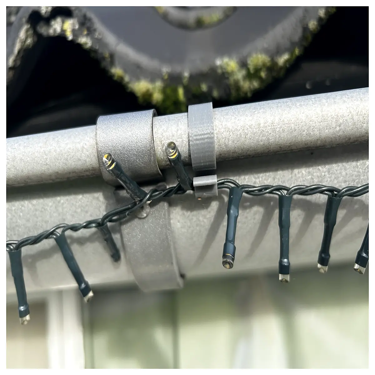 gutter clip hooks for christmas string lights rainline compatible holiday decoration accessories
