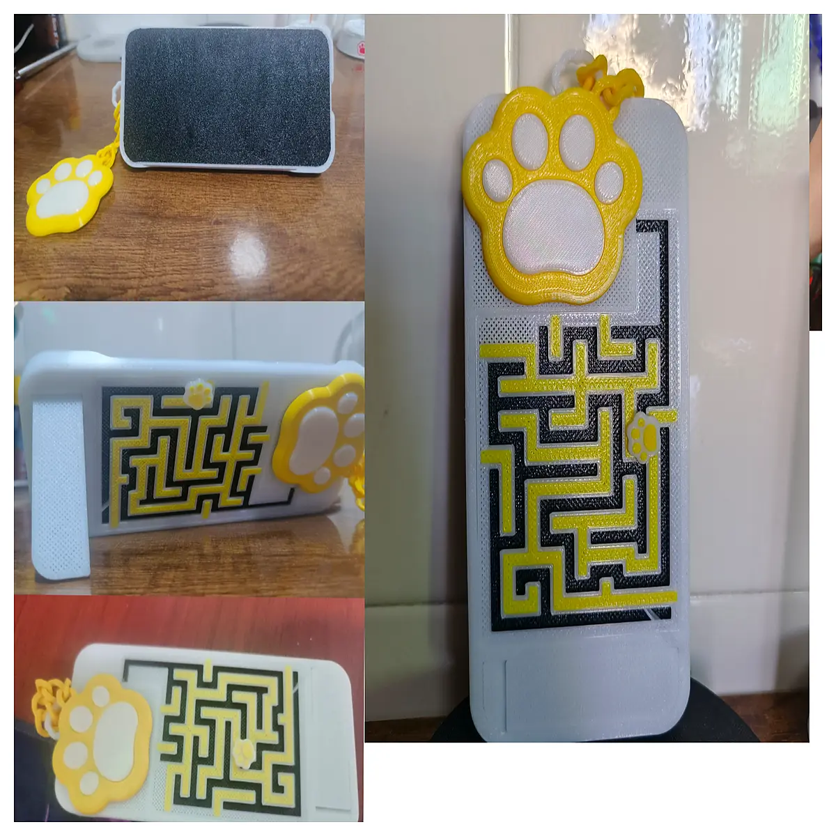 GT8 Pro Maze Stand Cat Shell Unlockable Interactive Support Puzzle Toy Accessory Phone Accessory