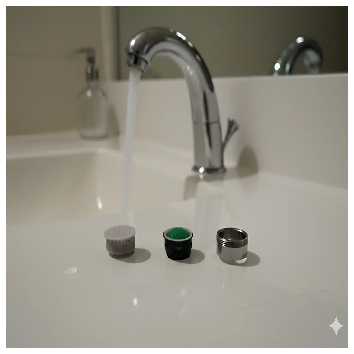 Faucet Aerator Internal Core 20mm Filter Replacement Cartridge Water Saving Kitchen Faucet Filter Net